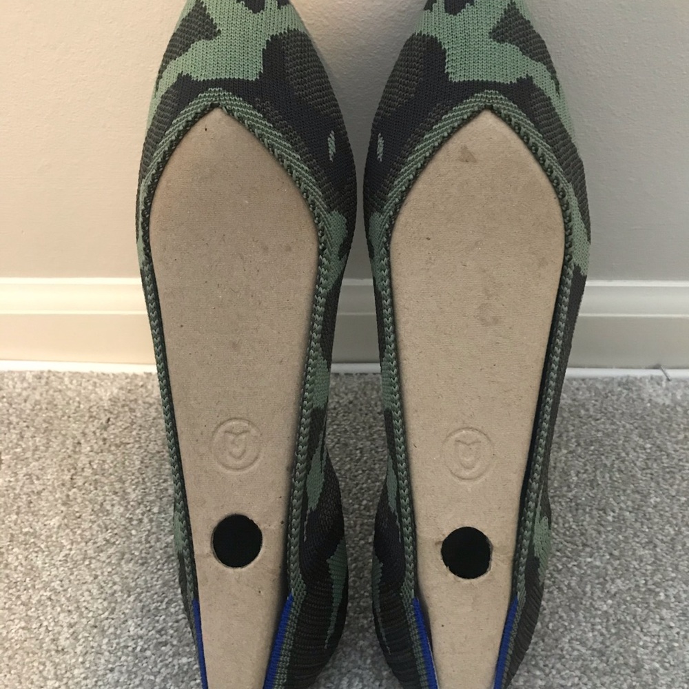 Rothy’s Olive Camo Points